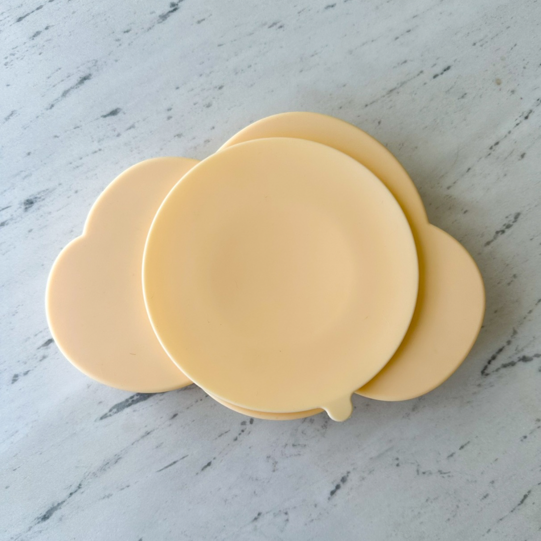 Ollie B. Good Cloud Slow Feeder Bowl | Clementine