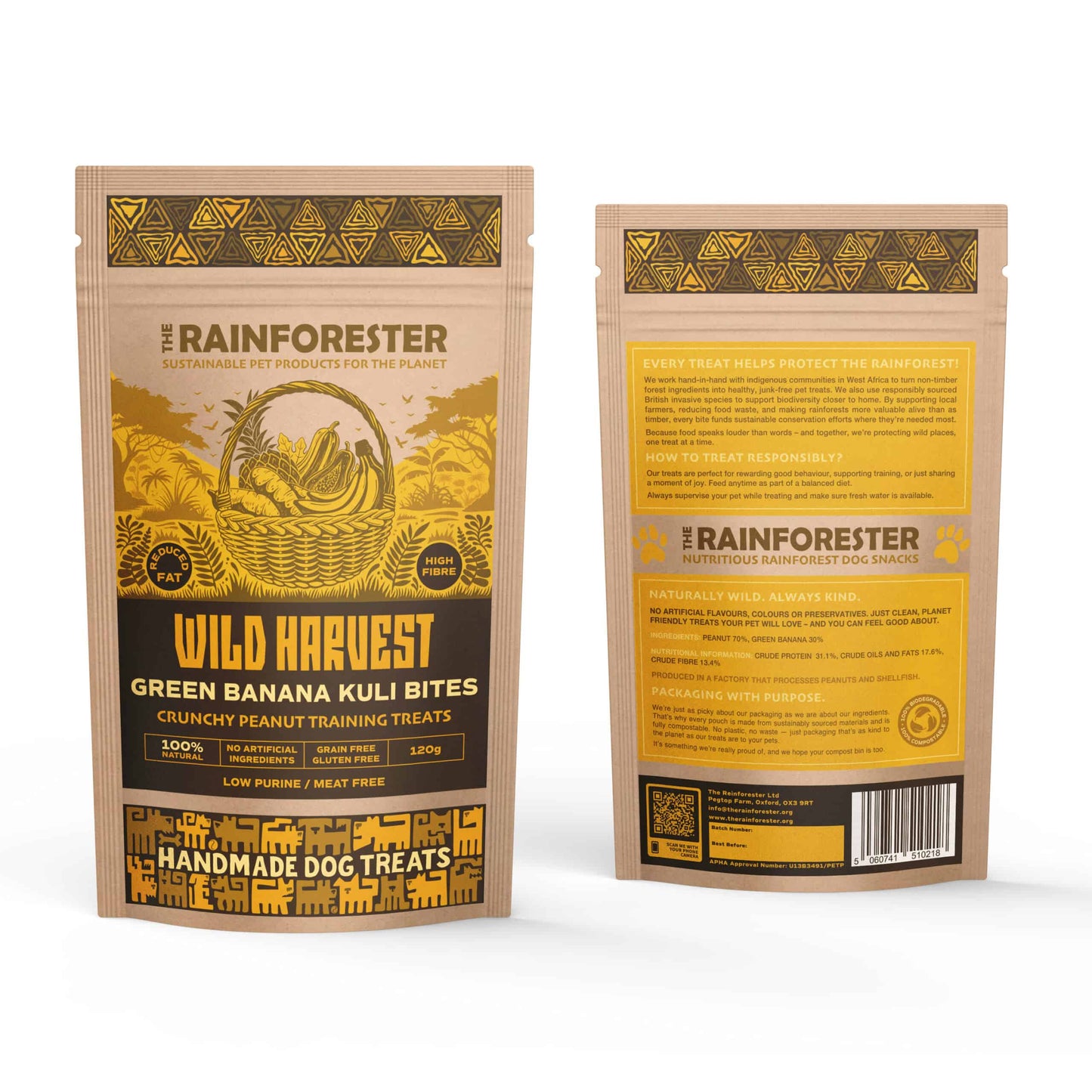 Wild Harvest Green Banana Kuli Bites