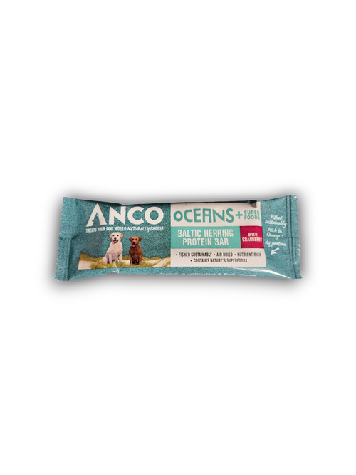 Herring and Cranberry Protein Bar