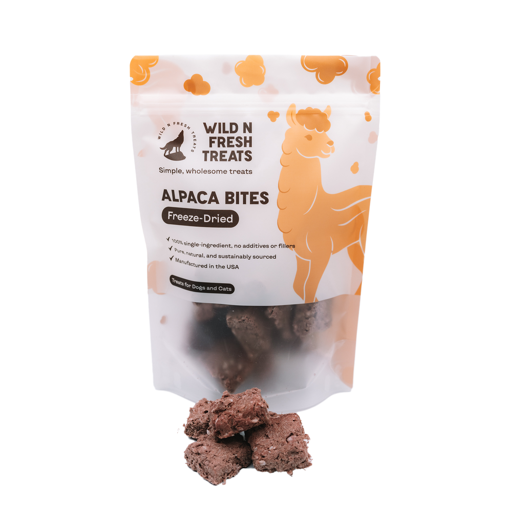 Freeze Dried Alpaca Bites