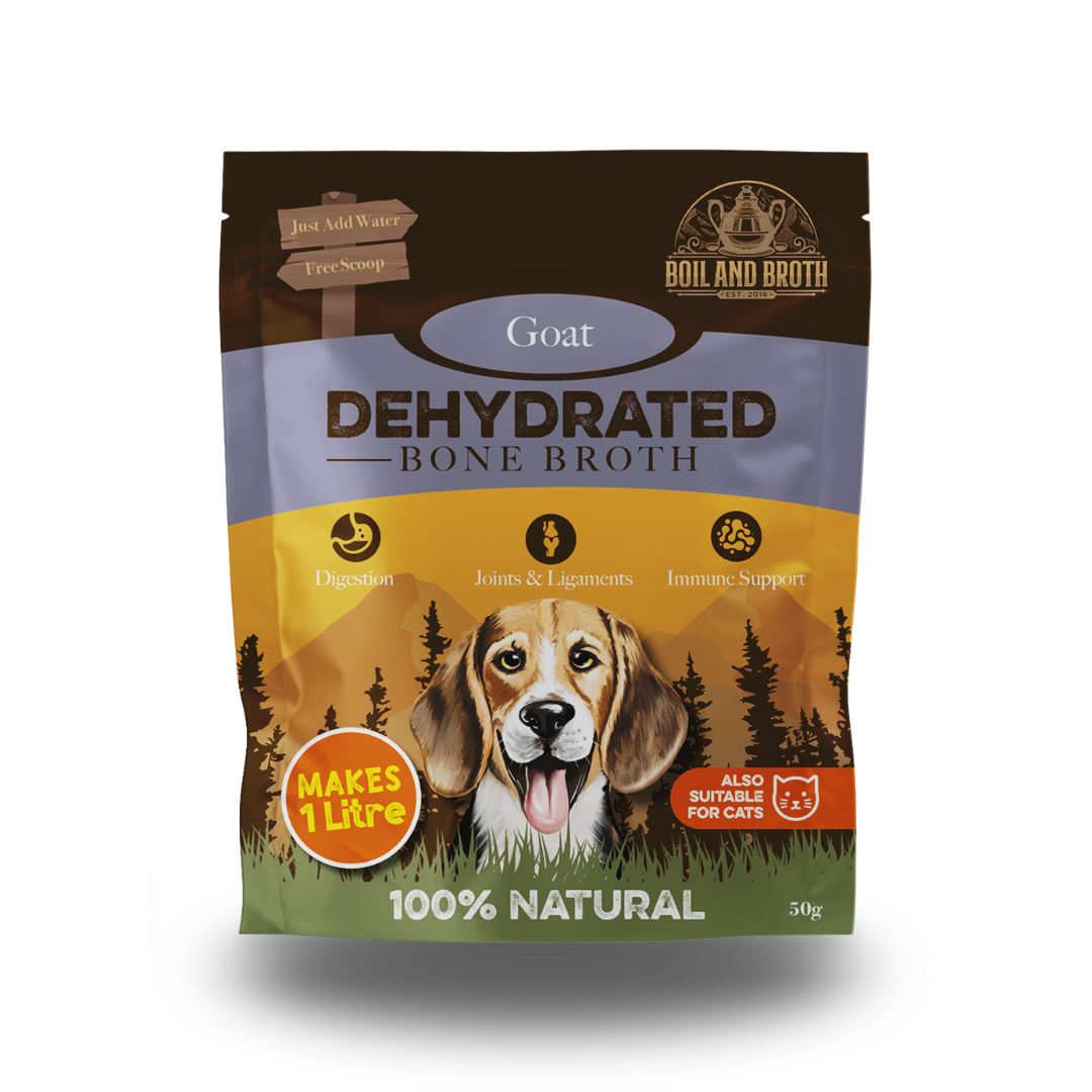 Boil & Broth Bone Broth For Dogs - Goat