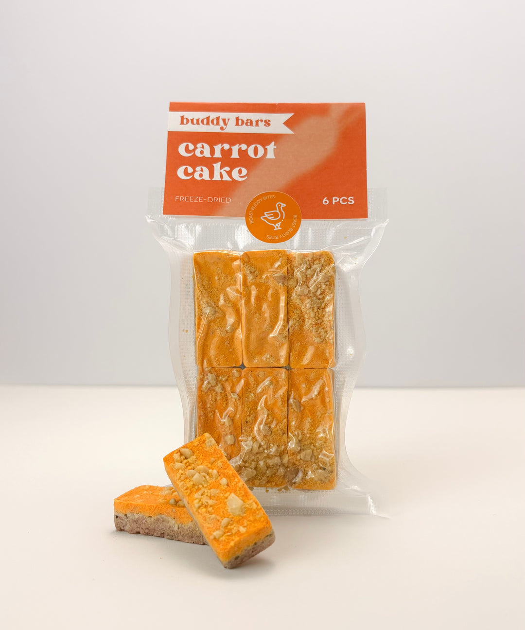 Beast Buddy Carrot Cake Buddy Bars | Natural Freeze Dried Dog Treats