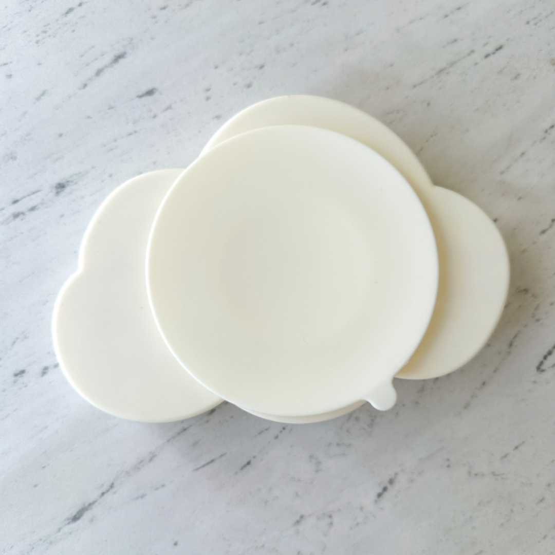 Ollie. B Good Cloud Slow Feeder Bowl | Coconut | Enrichment Bowl For Pets