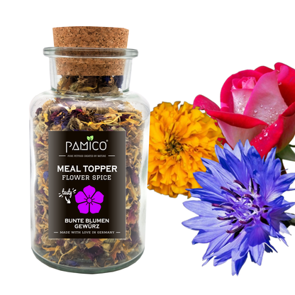 Flower Spice Meal Topper | Natural Dried Flower Mix For Dogs