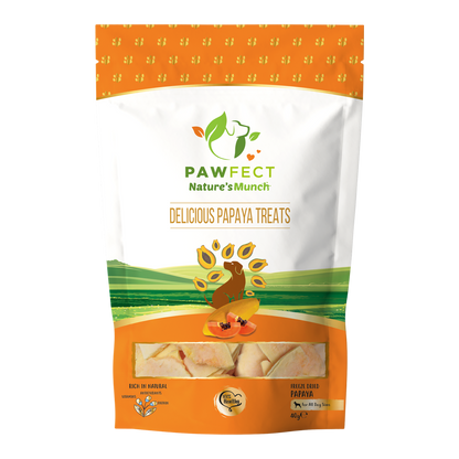 Freeze Dried Papaya | Plant Based Dog Treats
