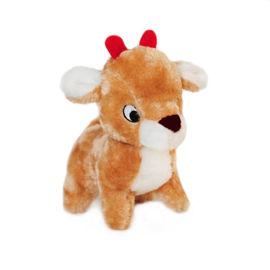 Holiday Deluxe - Reindeer - Christmas Dog Toy