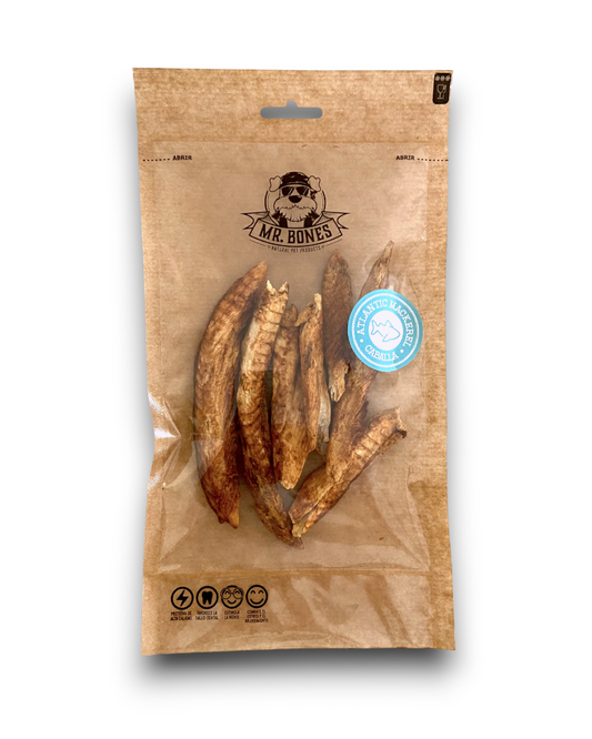 Atlantic mackerel fillets - Natural snack for dogs