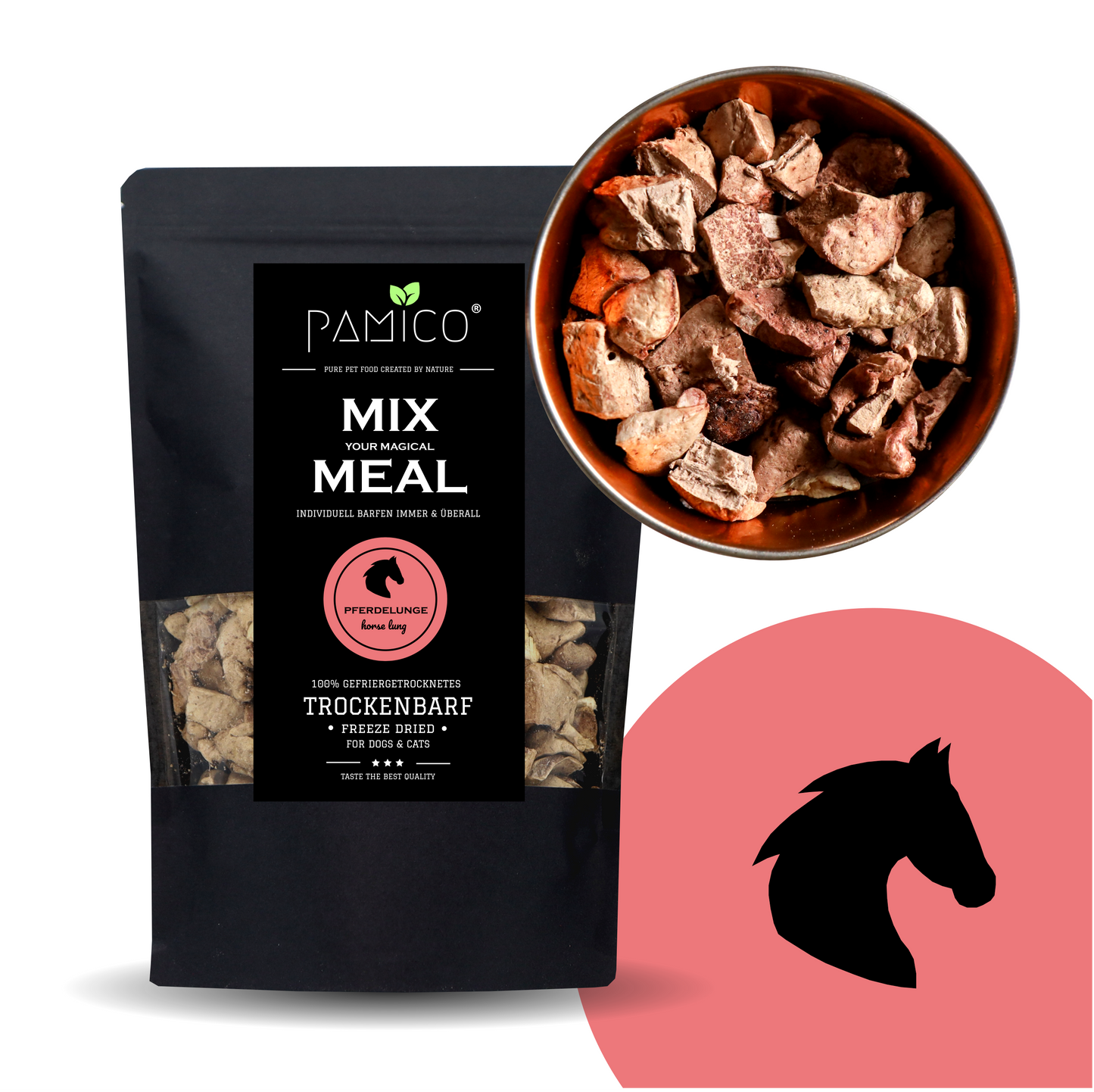 Freeze Dried Horse Lung