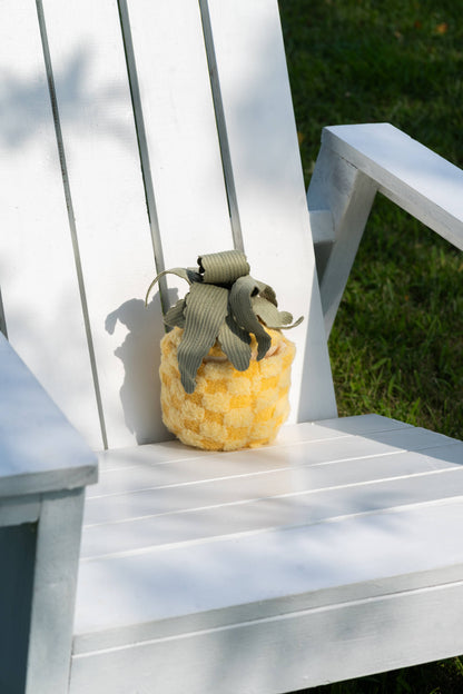 Lambwolf Pineapple Pop Enrichment Dog Toy | Squeaky + Snuffle Toy