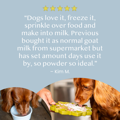 Whole Goat's Milk Powder for Dogs & Cats