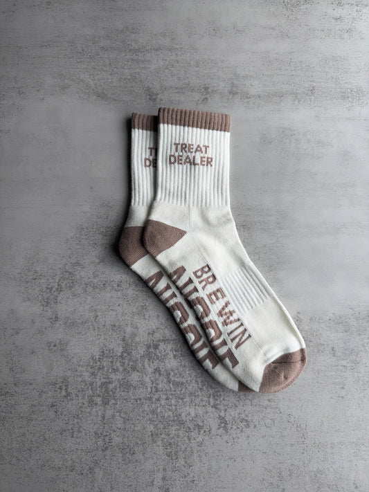 Treat Dealer Quarter Crew Socks 