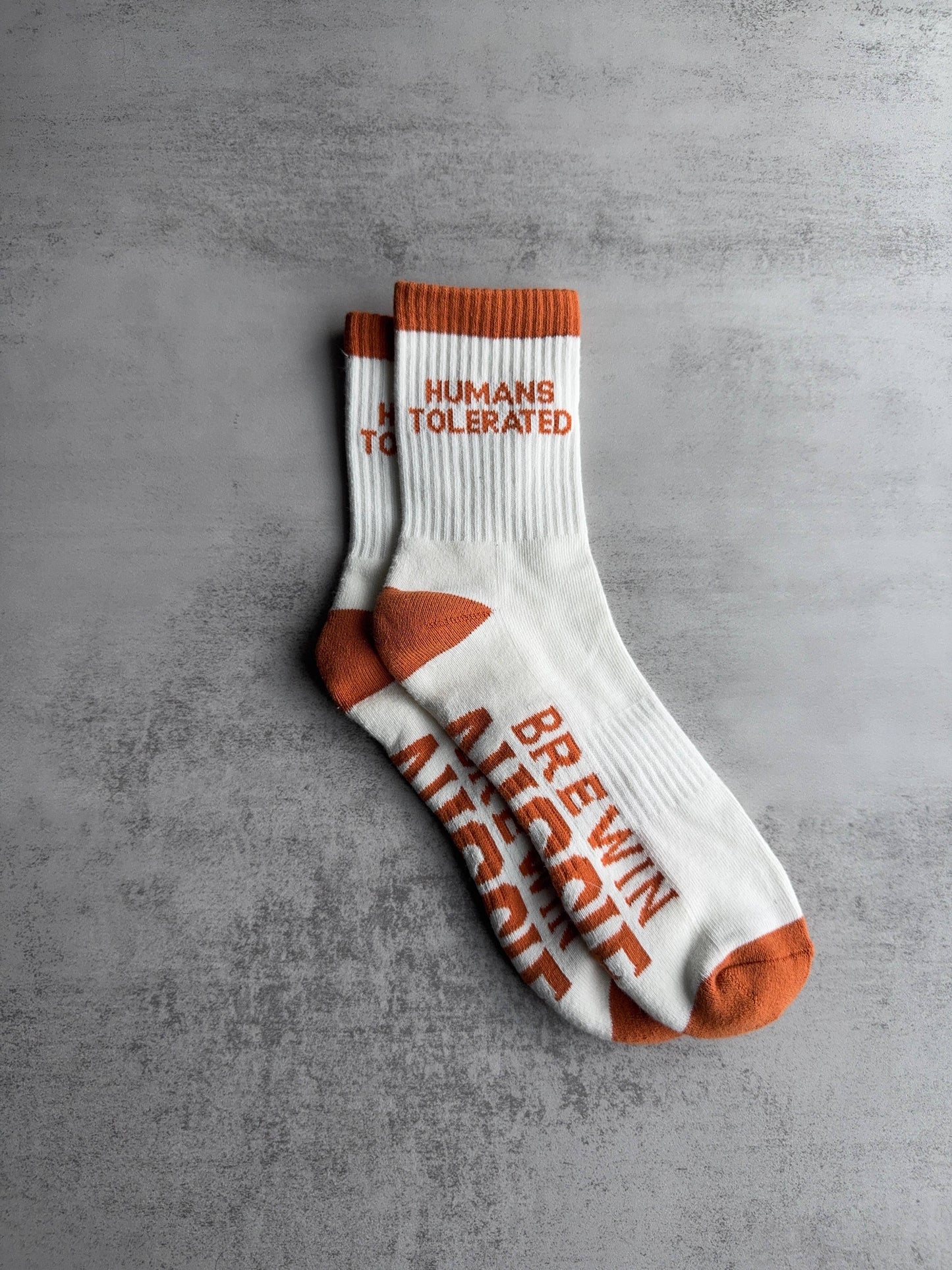 Dog Friendly Humans Tolerated Quarter Crew Socks 