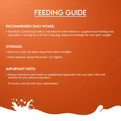 Camel Milk Powder with Papaya, Banana, Broccoli & Flaxseeds