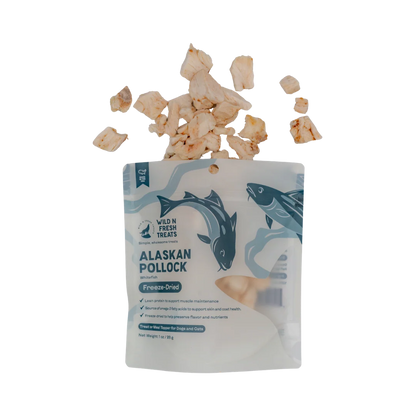 Freeze Dried Alaskan Pollock