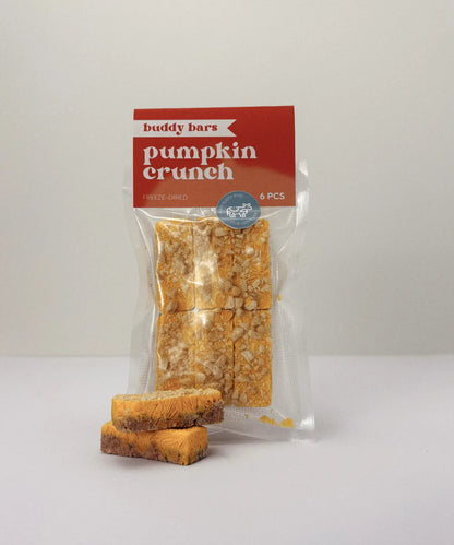 Beast Buddy Pumpkin Crunch Buddy Bar | Natural Freeze Dried Dog Treats