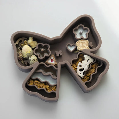 Coquette Forage Feeder | Espresso | Slow Feeder Bowl For Pets