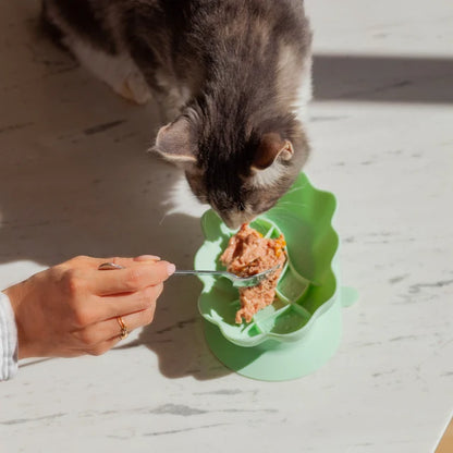 Ollie B. Good Whiskies Bowl | Enrichment Bowl For Cats | 3 Colours