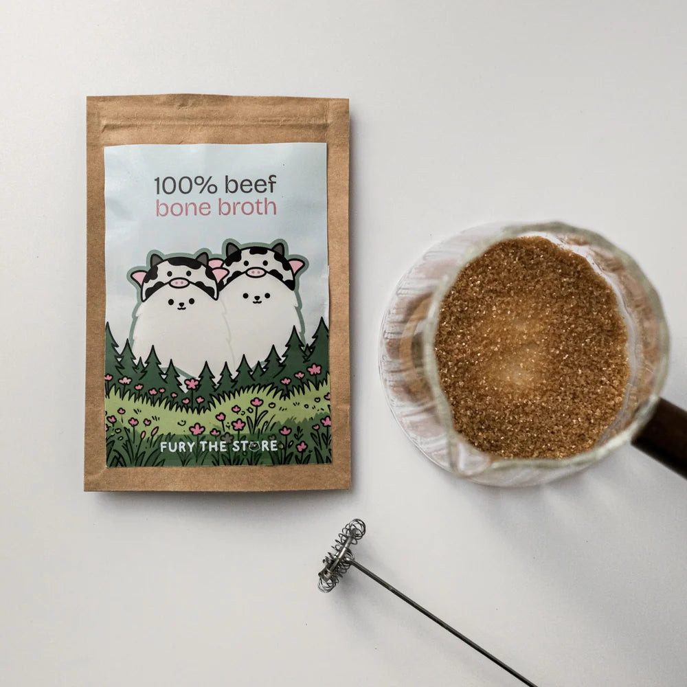 100% Beef Bone Broth Powder | Fury The Store