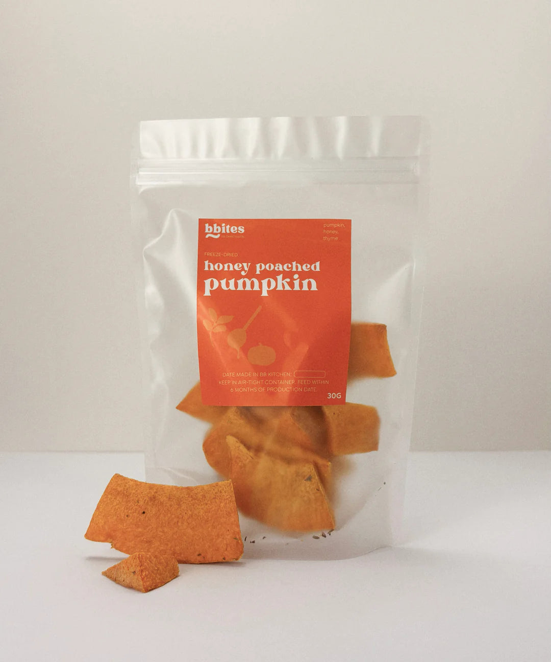 Beast Buddy Honey Poached Pumpkin | Natural Plant Based Dog Treats