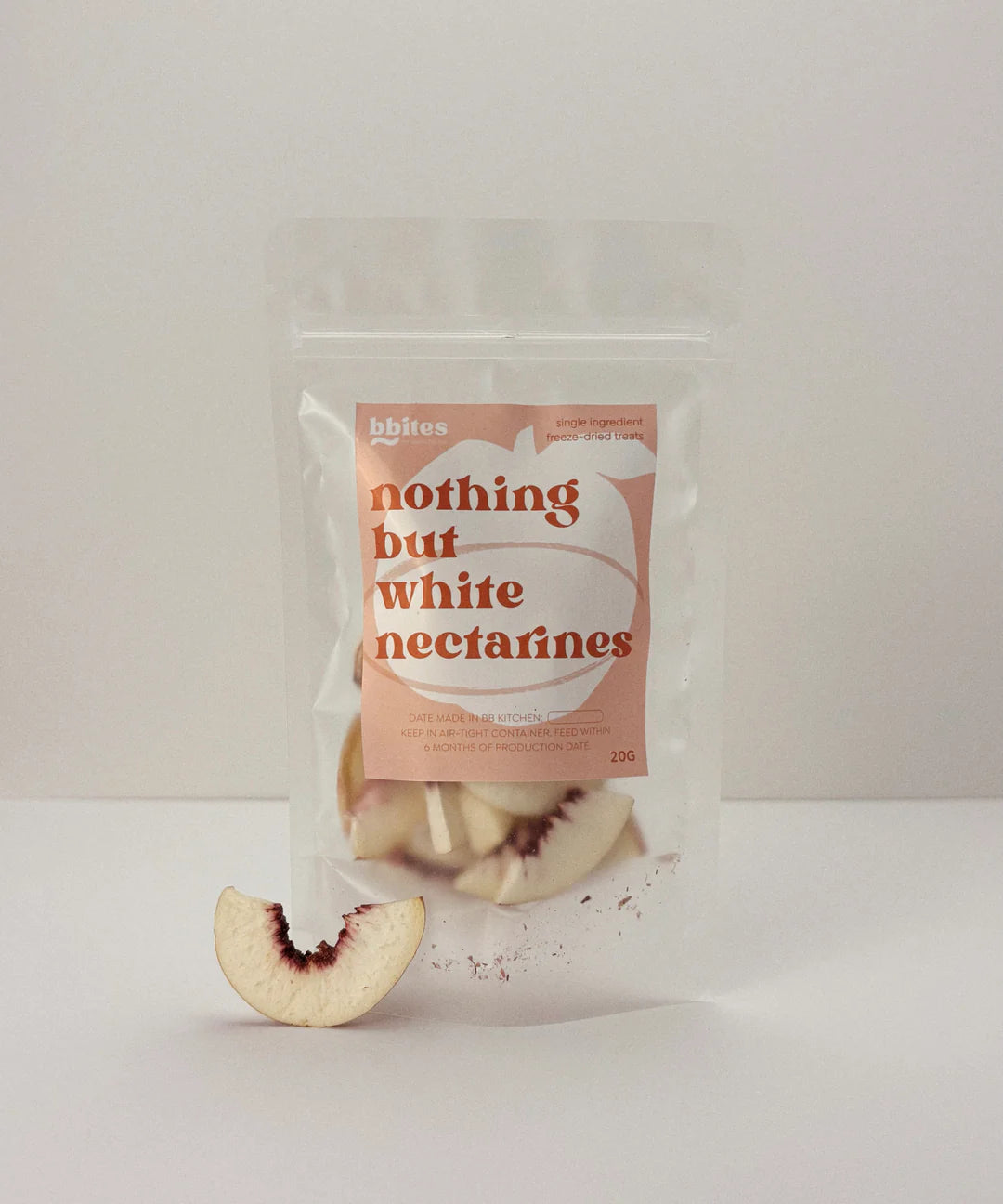 Beast Buddy White Nectarines | Natural Plant Based Dog Treats
