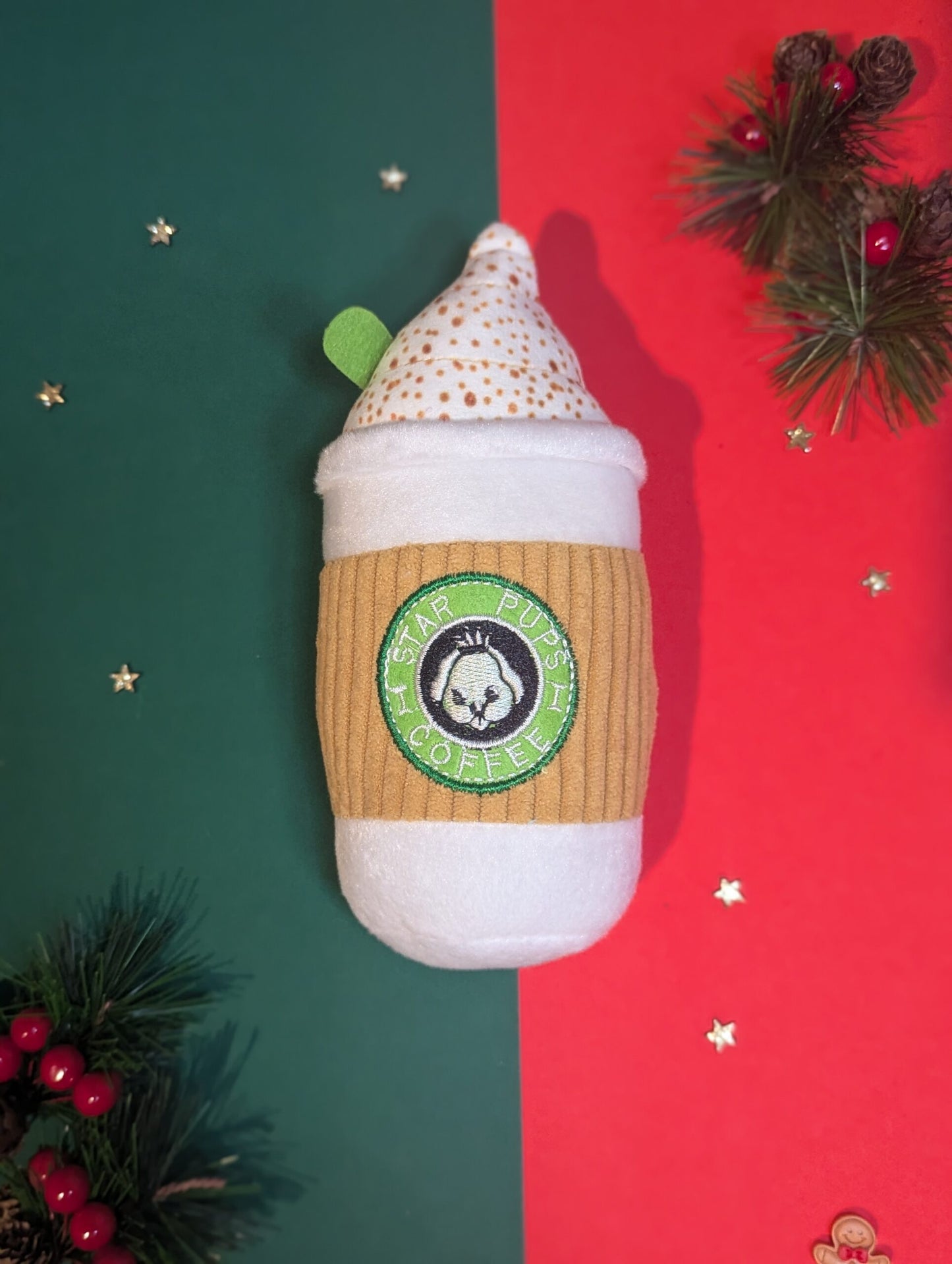 Starpups Coffee Plush Toy