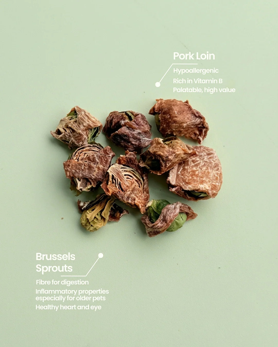Furry Tales Brussel Sprouts Rolled Pork
