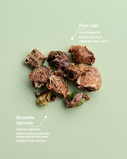 Furry Tales Brussel Sprouts Rolled Pork