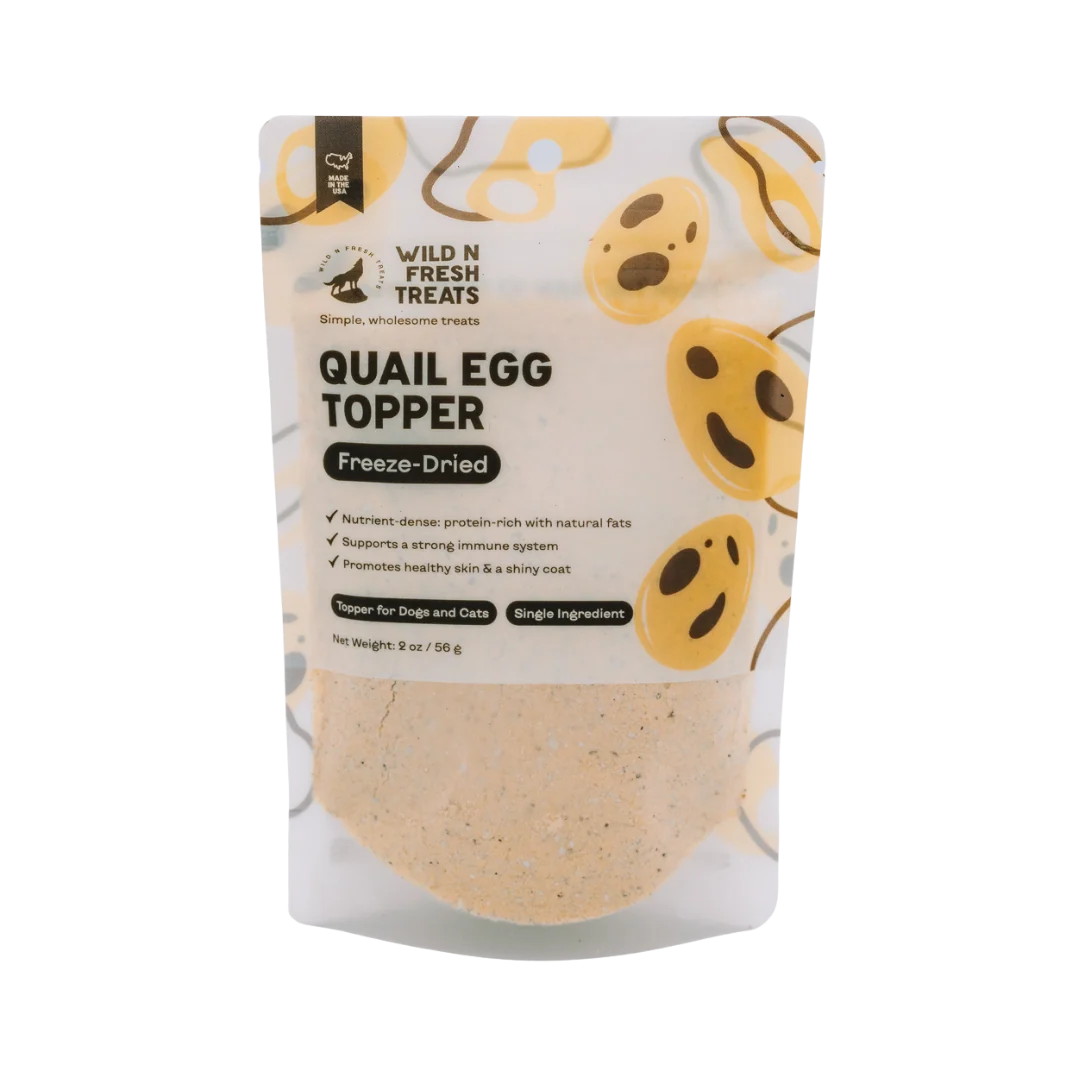 Freeze Dried Whole Quail Egg Topper