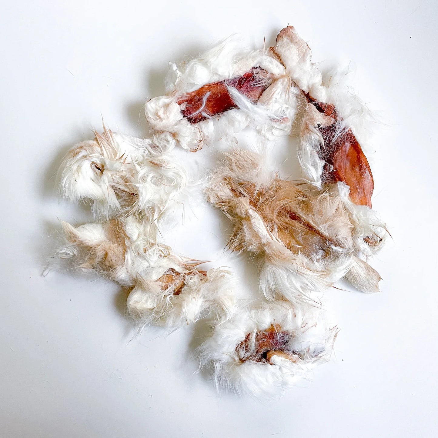 Rabbit Hide Chips | Natural Dehydrated Dog Treats