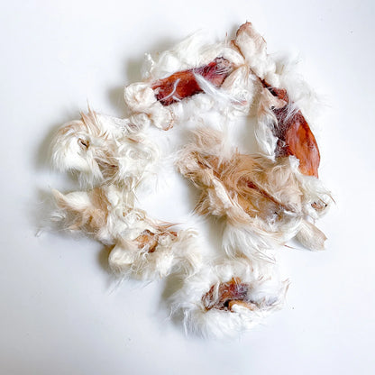 Rabbit Hide Chips | Natural Dehydrated Dog Treats