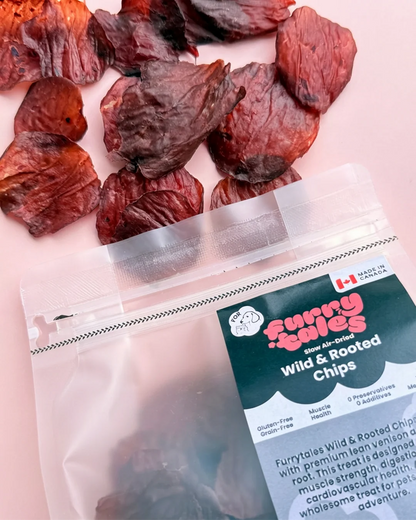 Furry Tales Venison & Beetroot Chips