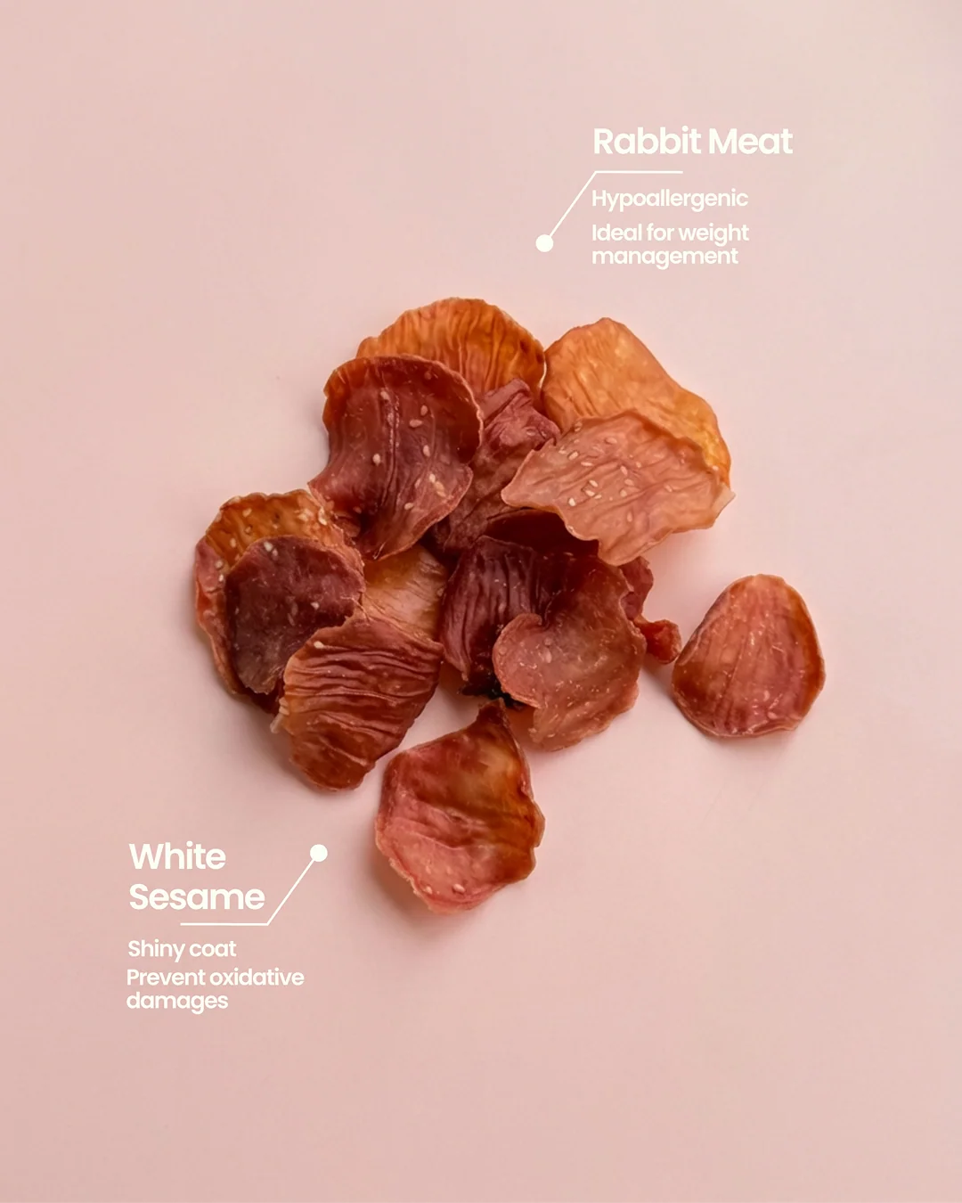 Furry Tales Rabbit & White Sesame Chips