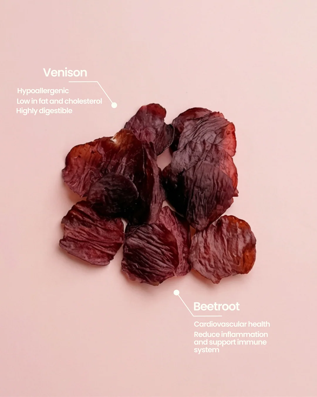 Furry Tales Venison & Beetroot Chips