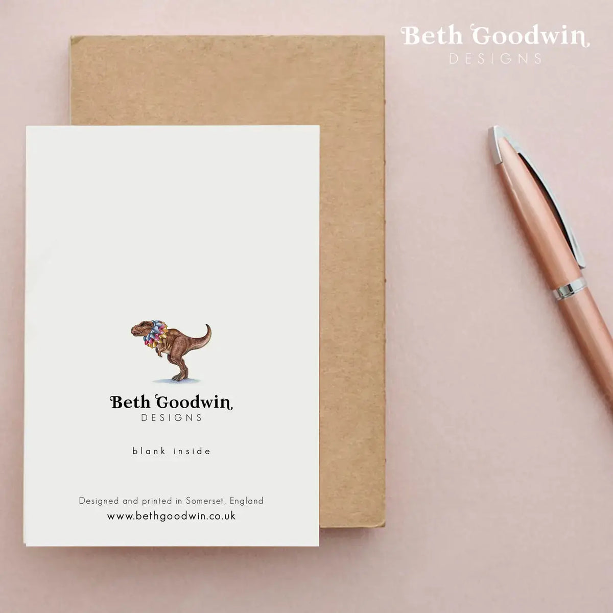 Birthday Cake & Dogs Card By Beth Goodwin Designs