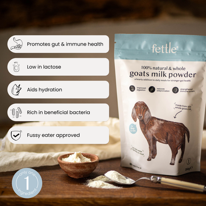 Whole Goat's Milk Powder for Dogs & Cats