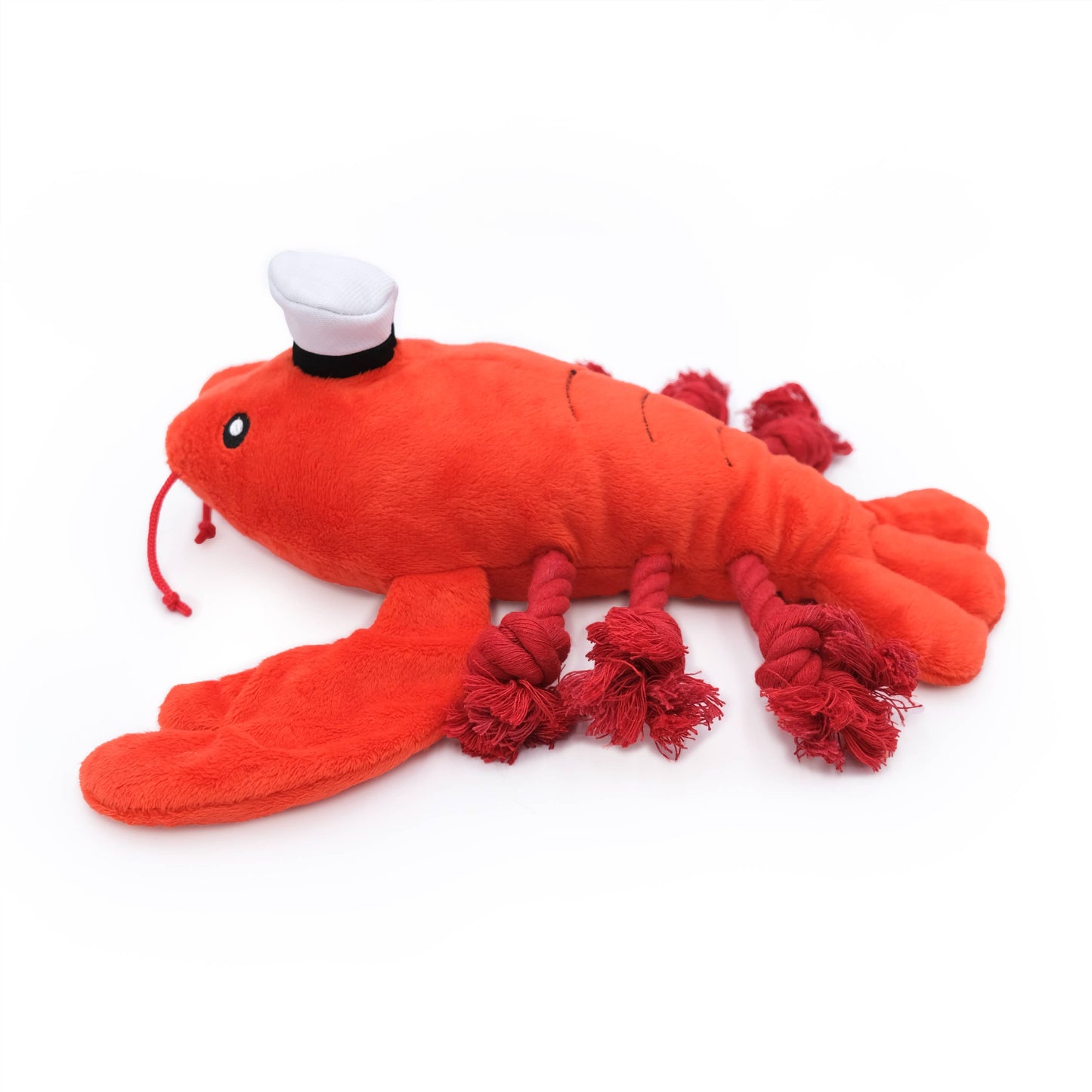 ZippyPaws Playful Pals | Luca the Lobster | Summer Dog Toy
