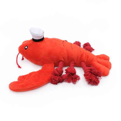 ZippyPaws Playful Pals | Luca the Lobster | Summer Dog Toy