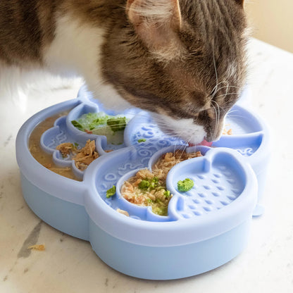 Ollie B. Good Cloud Nine Lick Mat & Lid | Enrichment Mat For Dogs & Cats | 4 Colours