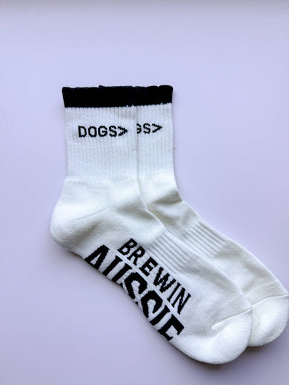 Dogs> Crew Socks 