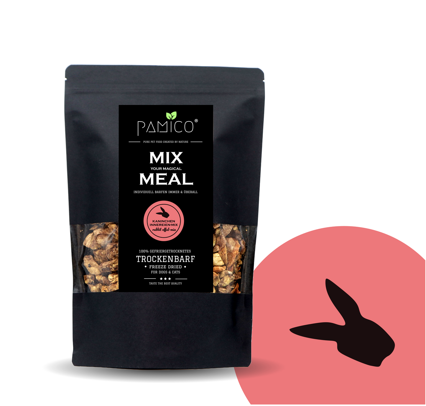 Freeze Dried Rabbit Offal Mix