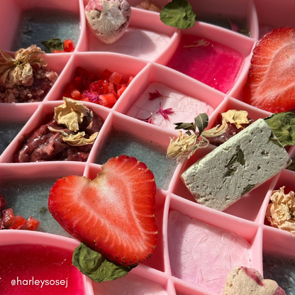 Ollie B. Good Wavies Slow Feeder Bowl | Strawberry | Enrichment Bowl For Pets
