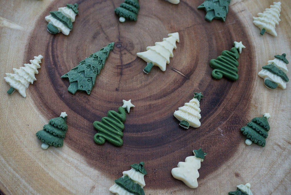 Little Paws Christmas Trees | Natural Goat's Milk Dog Treats