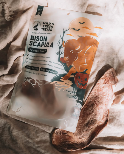 Freeze Dried Bison Scapula