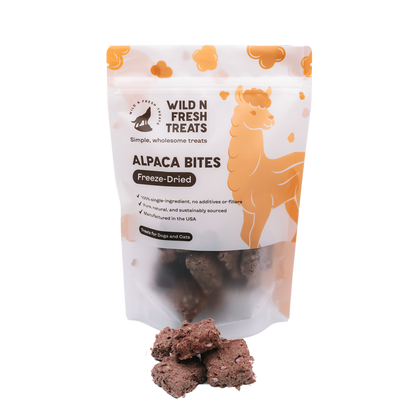 Freeze Dried Alpaca Bites