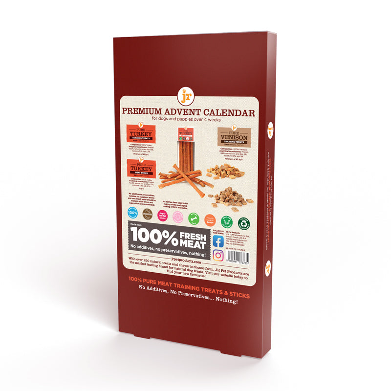 JR Pet Products Advent Calendar | Pure Venison & Turkey
