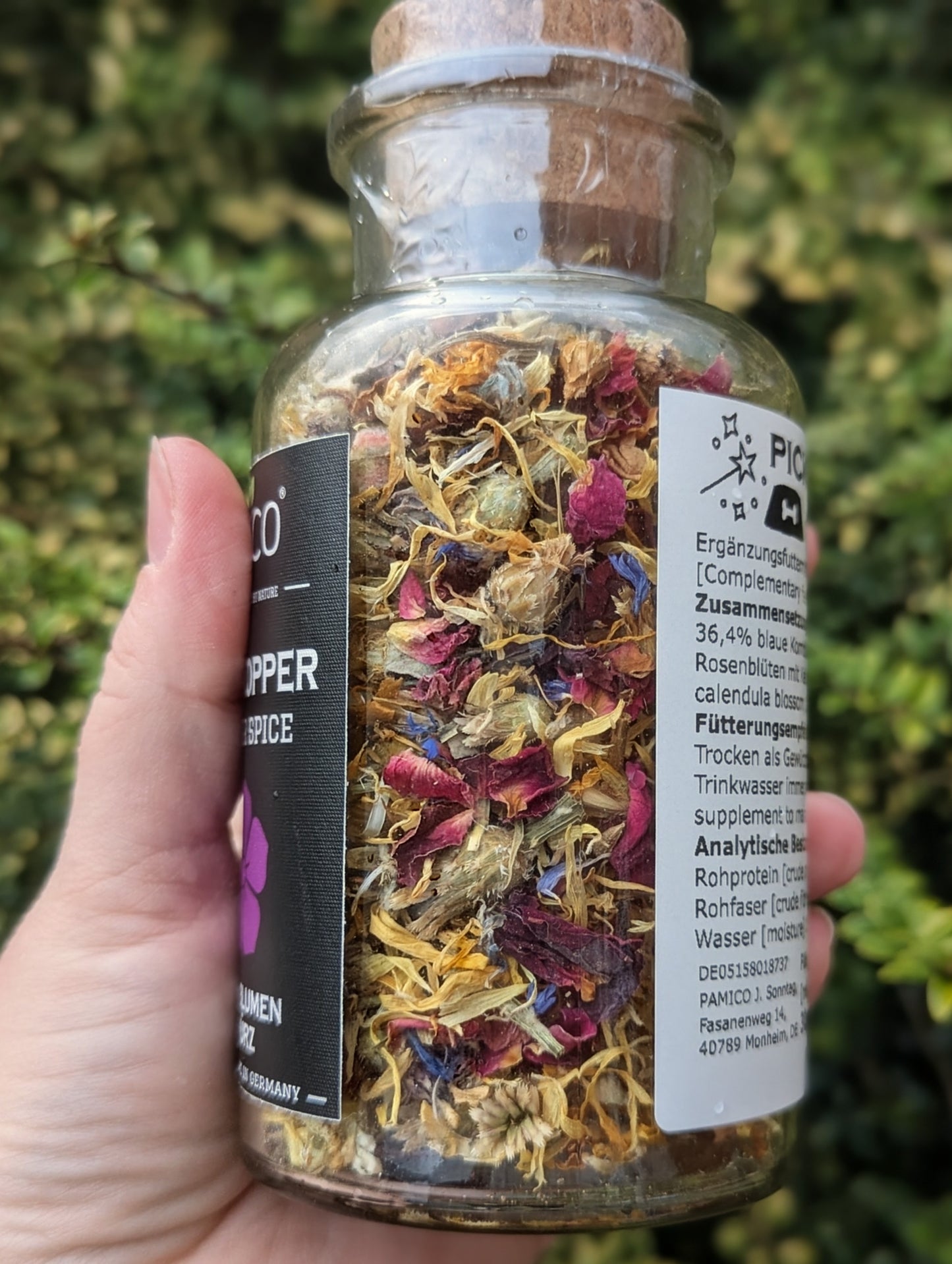 Flower Spice Meal Topper | Natural Dried Flower Mix For Dogs