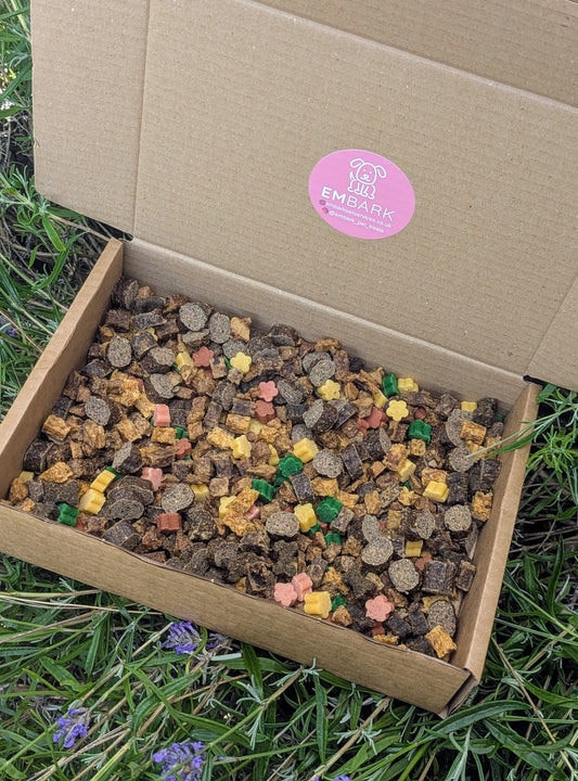 Fetch & Feast Box - Natural Training Treat Box For Dogs