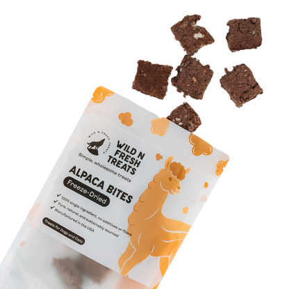 Freeze Dried Alpaca Bites