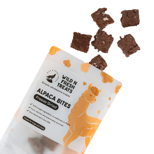Freeze Dried Alpaca Bites
