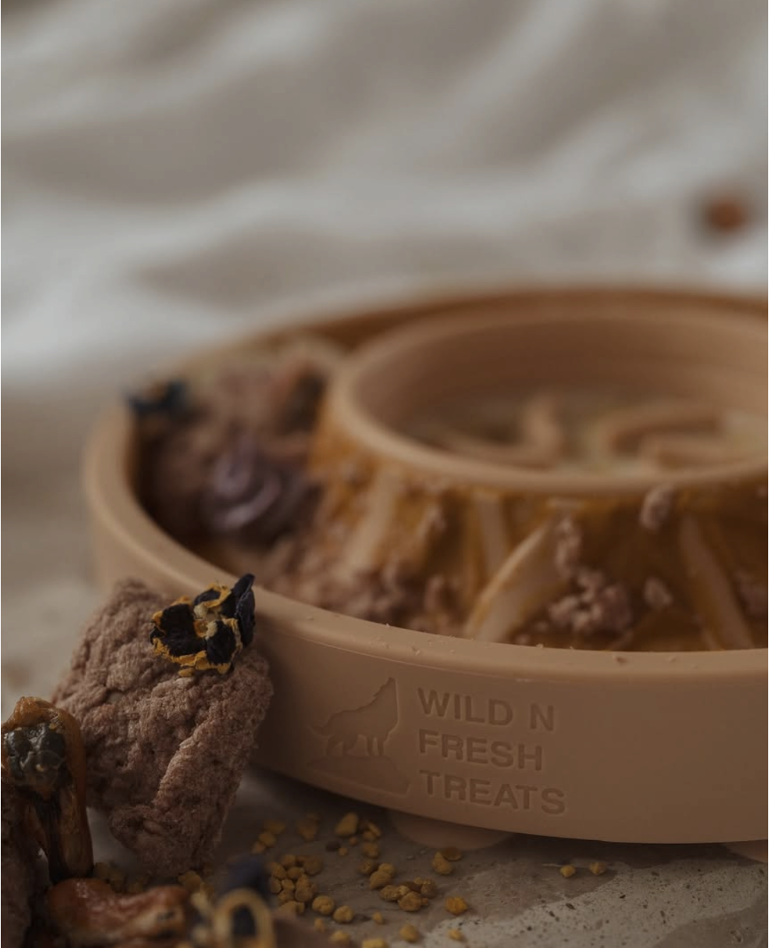 Dim Sum Steamer Grub Mat | Chinese Inspired Enrichment Bowl
